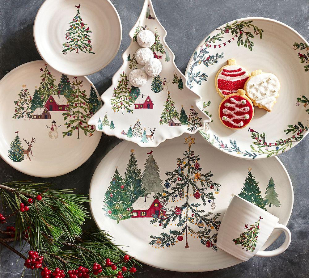 Christmas mugs and online plates